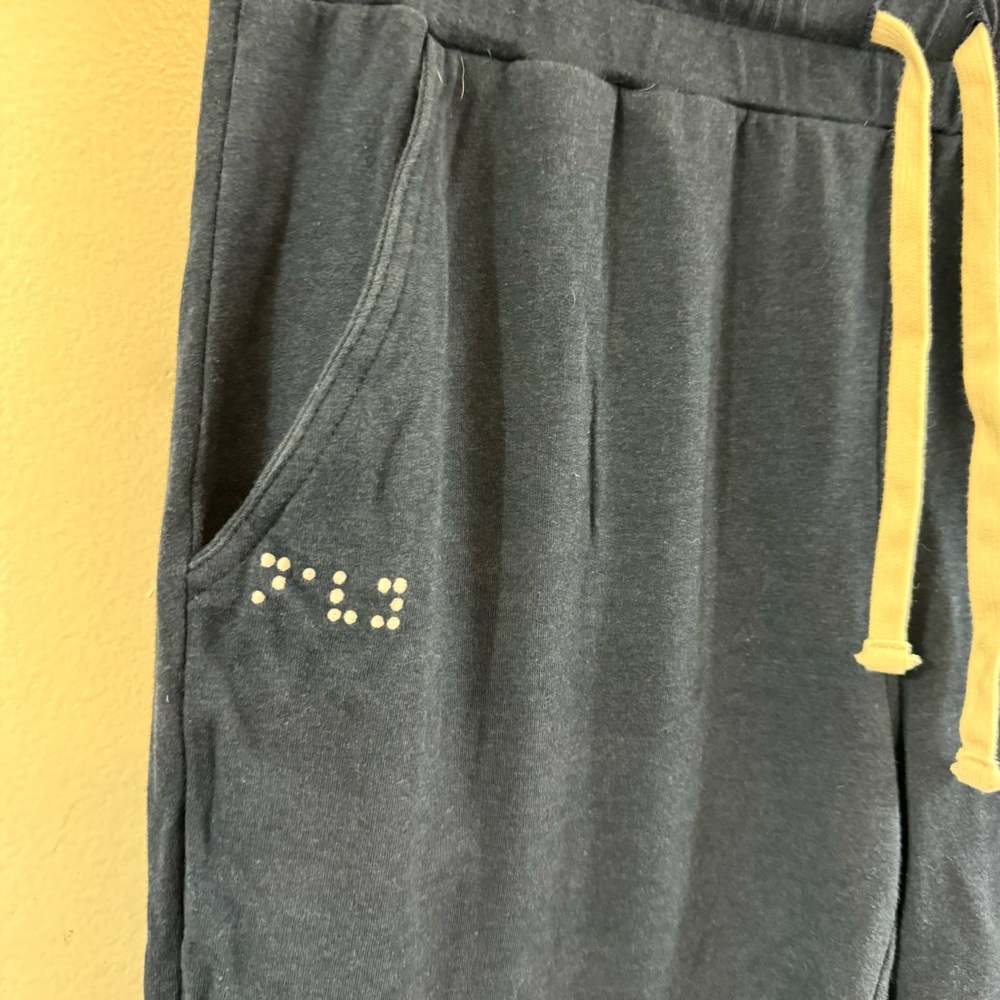 Two Blind Brothers Men's French Terry Jogger in Navy Size Medium - Picture 5 of 13